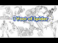 Special SPIDER-MAN Coloring Pages | 100+ Videos in 14 Minutes of 1 Year Collection