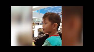 (LAGI) JORGIE mani kereta api tut..tut..tut 🚂🚃🚃 di Manado Town Square
