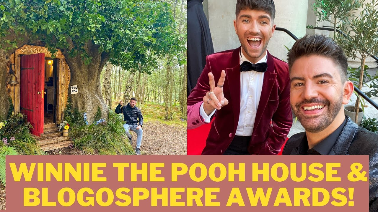 WINNIE THE POOH HOUSE AIRBNB, HOSTING BLOGOSPHERE AWARDS 2021, 1 YEAR OF PACKED LUNCH! MR CARRINGTON