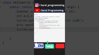 check whether the character is equilateral,isosceles or scalene in java ||shorts ||coding