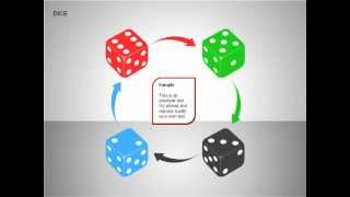 Free Dice Shapes for PowerPoint