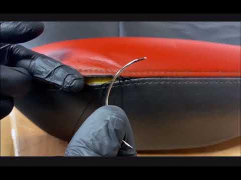 EASY Repair split leather car seat, Invisible patch repair leather car  seat