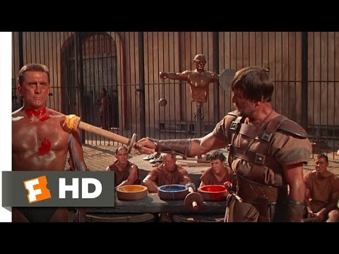 Spartacus (3/10) Movie CLIP - Gladiator Training (1960) HD