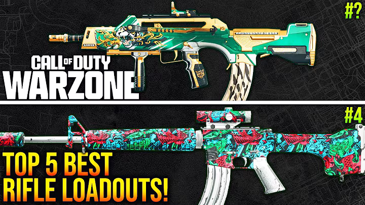 WARZONE: Top 5 META ASSAULT RIFLE LOADOUTS After Update! (WARZONE Best Weapons)