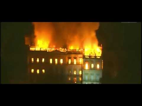 Brazil&rsquo;s National Museum engulfed by massive fire