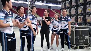 Adamson Pep Squad's Star Flyer - Lea Libot | NCC Group Stunts Performance (UNCUT)