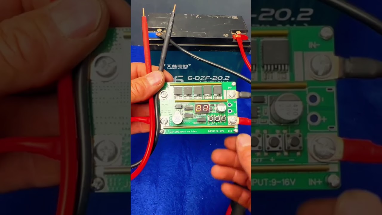 Mini Spot Welding Machine 🔥| No Soldering Needed⚡| 