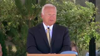 Elder Kent Richards  - Cedar City Temple Groundbreaking Ceremony Clip