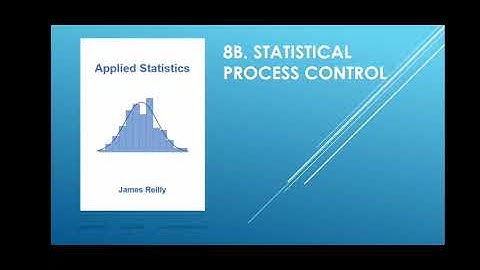 8B.  Statistical Process Control