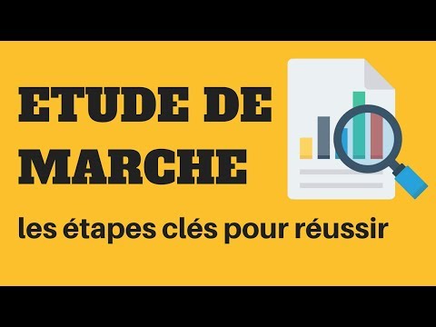 Vidéo: Comment créer une étude de marché : 15 étapes (avec photos)