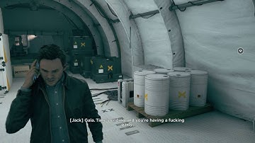 Quantum Break - Ground Zero: Escape Broken Time Fragment, Tresspasser Alert & Fiona Miller Email