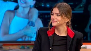 Eugenia la 'China' Suárez presentó 'El hilo rojo' en Desayunos Informales