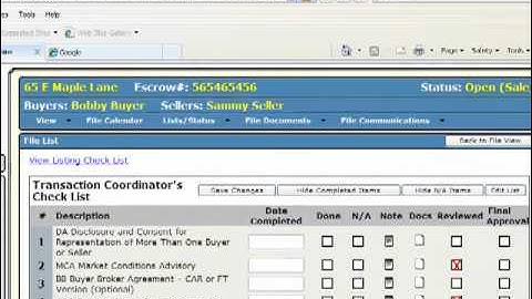 Electronic Document Review Feature