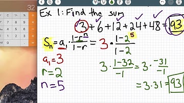 Q4W4 Lecture -  Arithmetic and Geometric Series