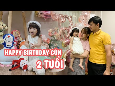 Video BA MẸ 'TỰ TAY LÀM HẾT' TIỆC MỪNG SINH NHẬT CÚN 2 TUỔI - youtube