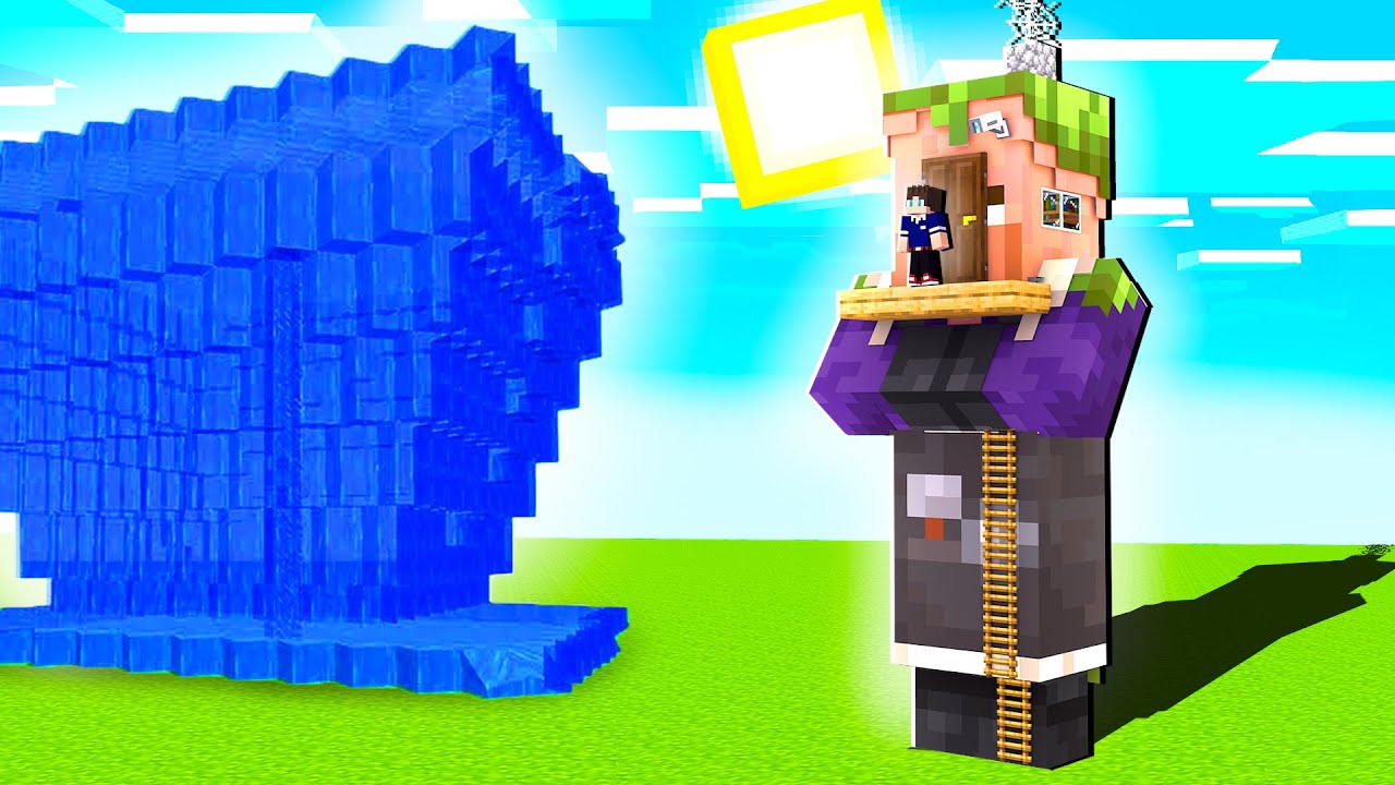 САМЫЙ ВЫСОКИЙ ДОМ В ЖИТЕЛЕ ПРОТИВ ЦУНАМИ В МАЙНКРАФТ ПРО ПОСТРОИЛ ДОМ ...
