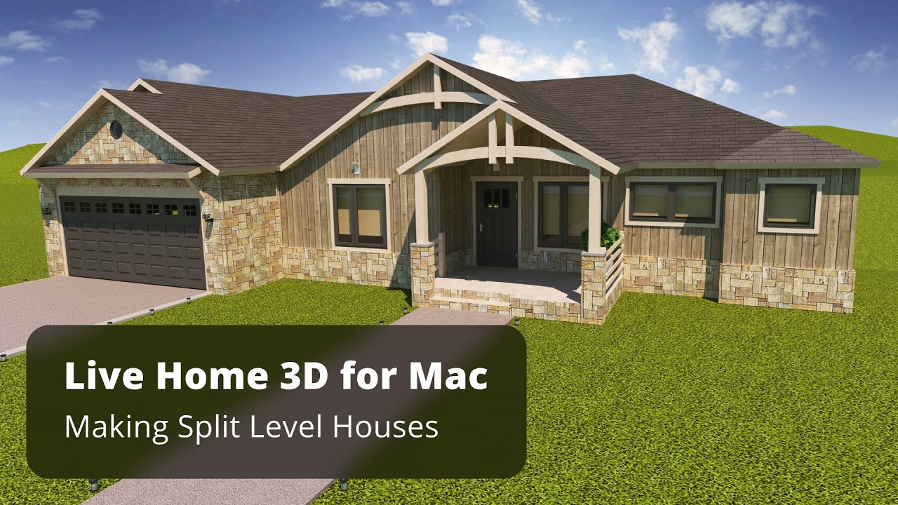 split level home 3d tour