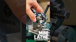 Mini Lathe, Compact Mini Lathe, Micro Lathe, Desktop Lathe, Small Turning Lathe, DIY Lathe SVANFON