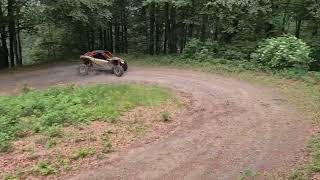 2017 Can Am Maverick X3 XRS drifting