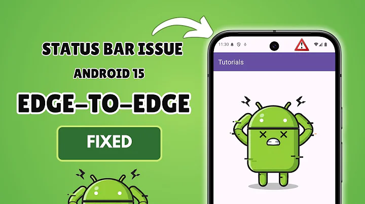 Android 15 Status Bar FIX (Finally) !