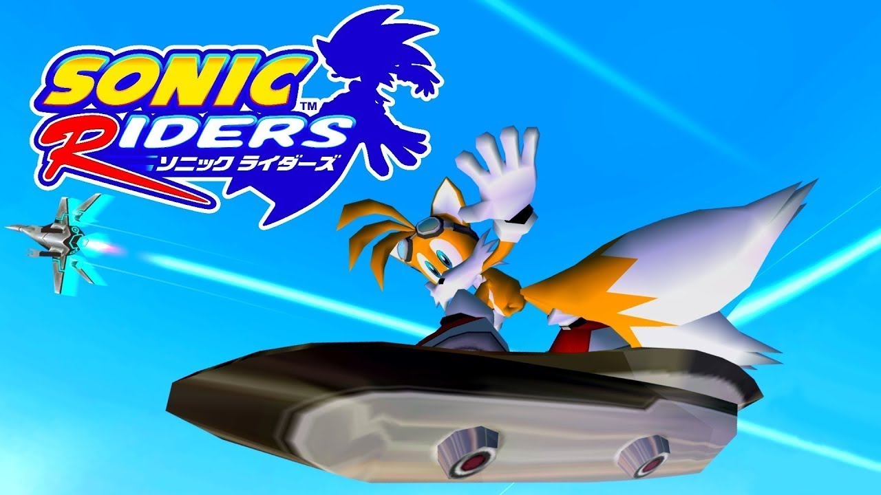 Tails Splash Canyon gameplay-Sonic Riders