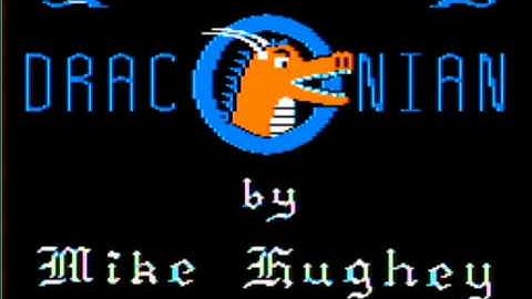 Tribute to Draconian Tandy TRS-80 Color computer game