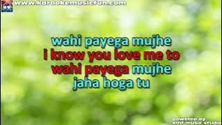 O Vicky I Love You Suresh Wadkar Video Karaoke Lyrics