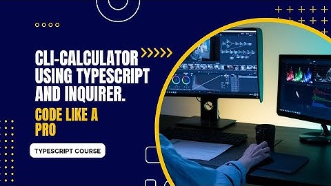 CLI-CALCULATOR USING INQUIRER typescript tutorial