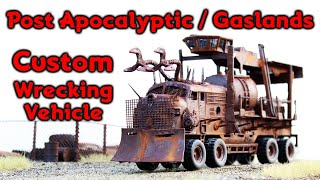 Custom Post Apocalyptic / Gaslands Wrecking Vehicle, scale close to 1:64