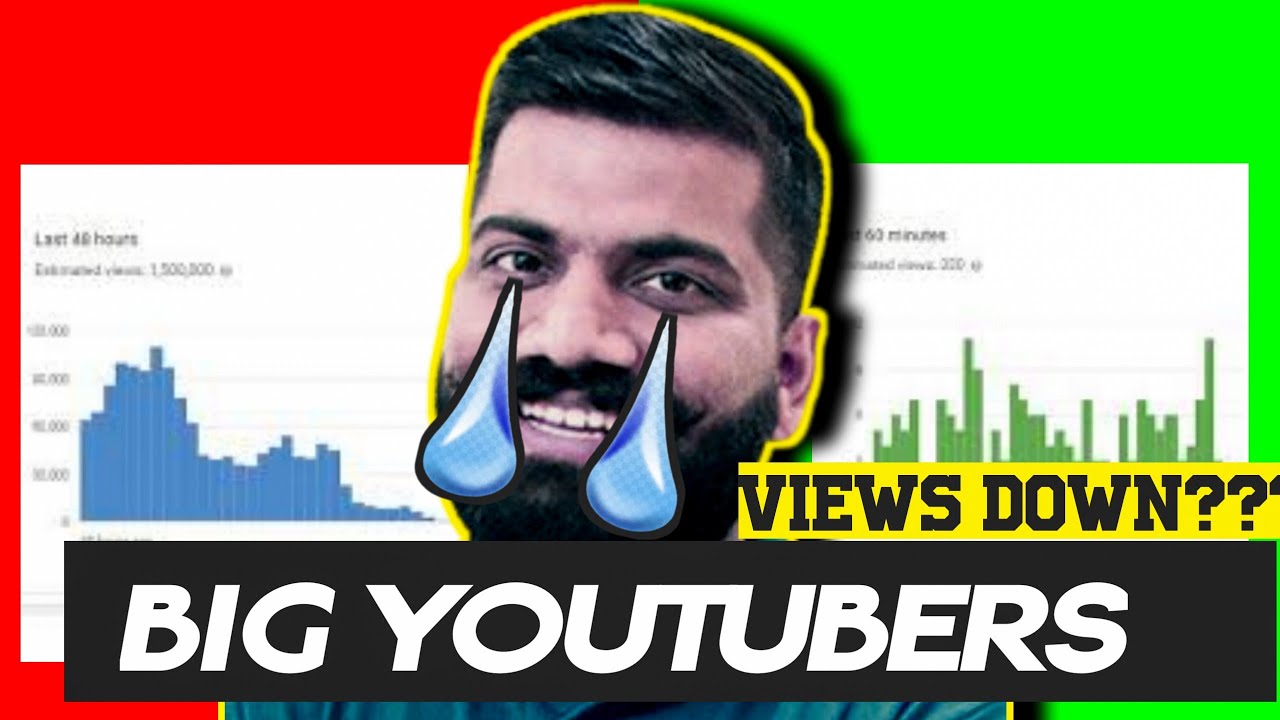 Big YouTubers Channel Dead ?? | Why Big YouTubers Have Low Views ? 😭 ...