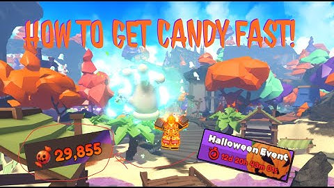How To Get Candy Fast!   |Elemental Dungeons Halloween Event Roblox|