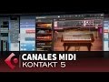 Cubase 5 | Asignar Multiples Canales MIDI a Kontakt