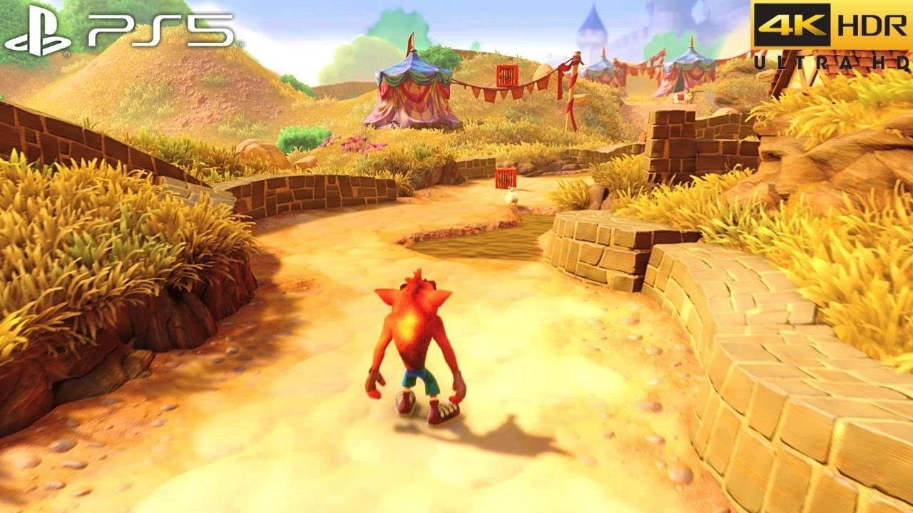 Crash Bandicoot N. Sane Trilogy (PS5) Gameplay, By PlayStation and Xbox