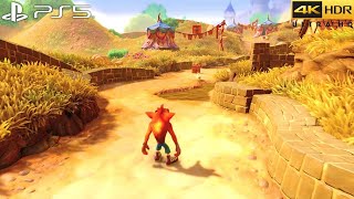 Crash Bandicoot N. Sane Trilogy (PS5) 4K HDR Gameplay