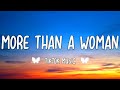 Bee Gees - More Than A Woman (Lyrics) [Tiktok Music]