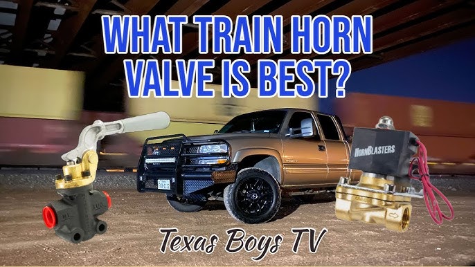 Train Horn Air Compressor, Tanks, and Valve Installation video #5 