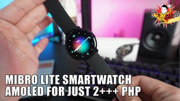 MIBRO Lite - AMOLED Display Smartwatch from Xiaomi Youpin Platform with Pocket Friendly Price!