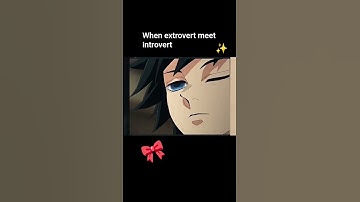 Demon slayer edit : when introvert meet extrovert 🎀✨a perfect duo 🎀#demonslayer #editz