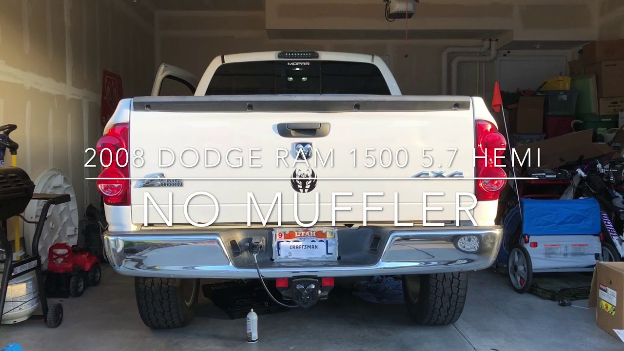 2008 Dodge Ram 1500 FLOWMASTER Exhaust - YouTube