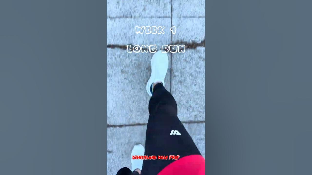 Training for Disneyland Half! Week 1: Long Run! ✅ #disneylandhalfmarathon #training Training for Disneyland Half! Week 1: Long Run! ✅ #disneylandhalfmarathon #training