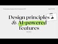 UX/UI design principles and AI-powered features - Reka Bede