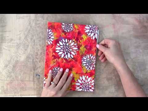 Easy Loose Leaf Binding for Junk Journal/Art Journal Pages and How I Deal With Glue Boogers