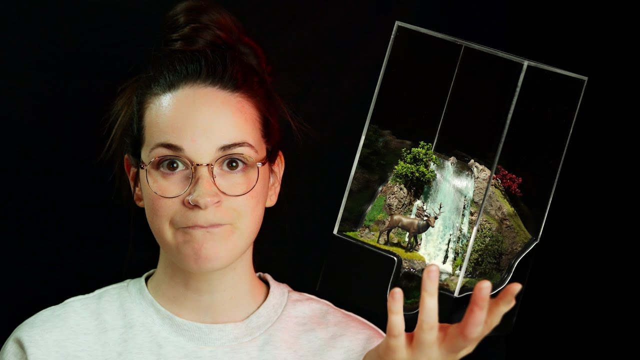 Диорама, которая чуть не сломала меня... (с уроком по водопаду)