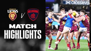 Brisbane Lions v Melbourne Highlights | Round 23, 2022 | AFL