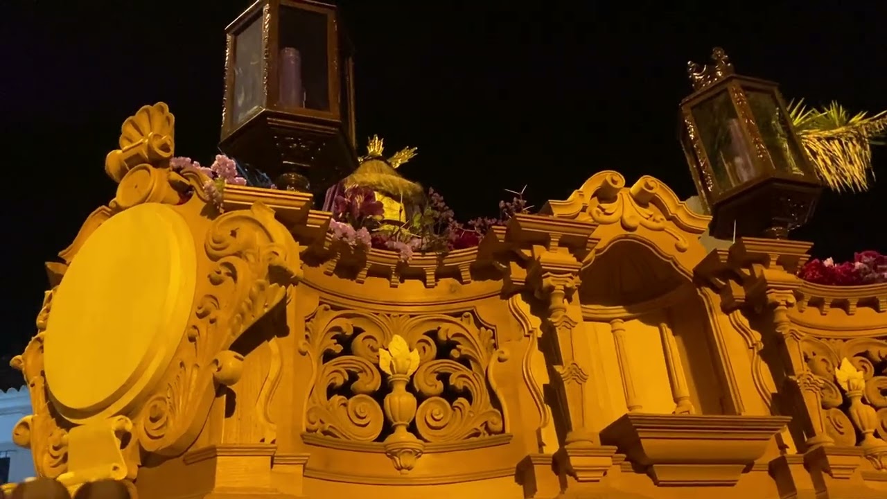 Trasera de nuestro padre Jesús cautivo de los llanos en el arco ( Medina sidonia) 2024