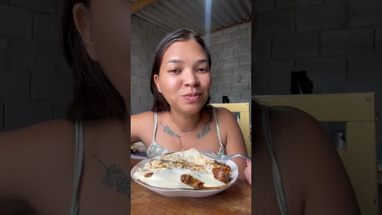 ARROZ CARNE DE PANELA E MOLHO BRANCO ALMOÇO DE HOJE 