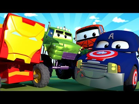 Авто Патруль - Спецвыпуск Мстители - Мстители спасают Джереми - детский мультфильм