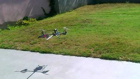 nVader600 - Bicopter APC Prop test