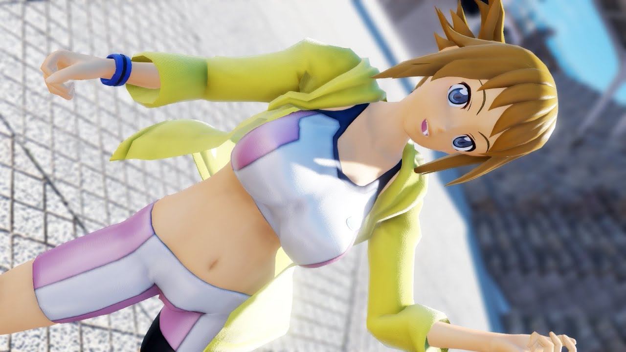 Mmdガンダム ホシノ フミナでユニバース Fumina Hoshino Gundam Build Fighters Try ガンダムビルドファイターズトライ Youtube