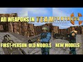 All Weapons in Team Fortress Classic (first-person and third-person view)